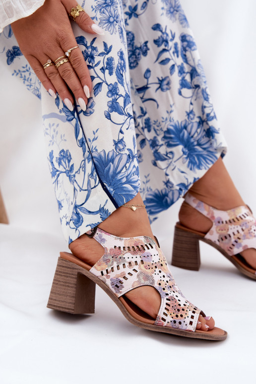 Ažuurne Pealistesandaalid Mitmevärvilised Tosine