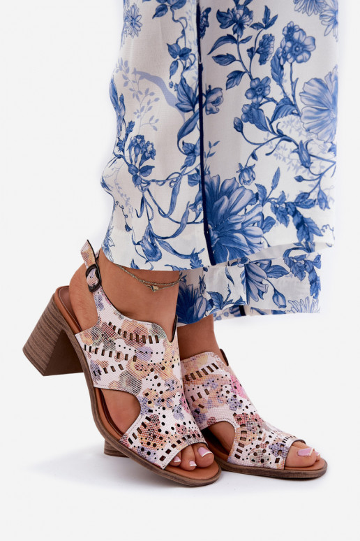 Ažuurne Pealistesandaalid Mitmevärvilised Tosine