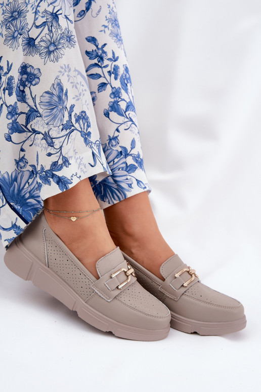 naiste mokassiinid Pealhk Ze Kuldset värvim Detalem Vinceza 88007 beeži värvi naiste mokassiinid Pealhk Ze Kuldset värvim Detalem Vinceza 88007 beeži värvi