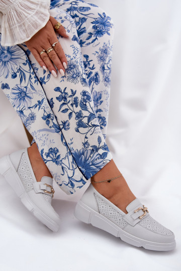 naiste mokassiinid Pealhk Ze Kuldset värvim Detalem Vinceza 88007 Halli värvi