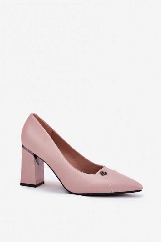 Kingad kõrge jämeda kontsaga Elegantsed Vinceza 62224 Tumeroosad värvi Kingad kõrge jämeda kontsaga Elegantsed Vinceza 62224 Tumeroosad värvi