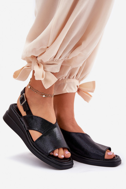 Lakitud sandaalid Kiilu peal eko-nahast msuud Quilara Lakitud sandaalid Kiilu peal eko-nahast msuud Quilara