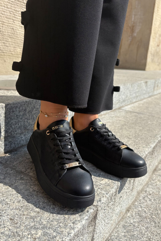 Sneakers tüüpi jalanõud Pealiste omad eko-nahast Big Star RR274257 msuud Sneakers tüüpi jalanõud Pealiste omad eko-nahast Big Star RR274257 msuud