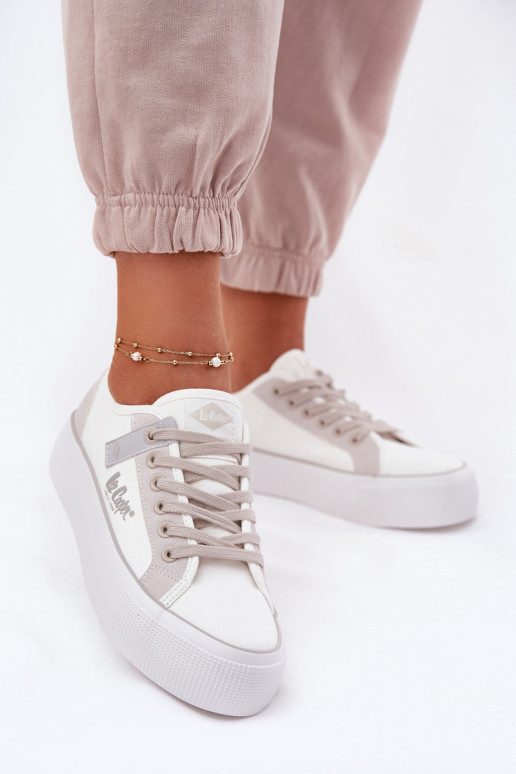 naiste saapad platvormiga Lee Cooper LCIN-25-31-3479L Valget-Halli värvi naiste saapad platvormiga Lee Cooper LCIN-25-31-3479L Valget-Halli värvi