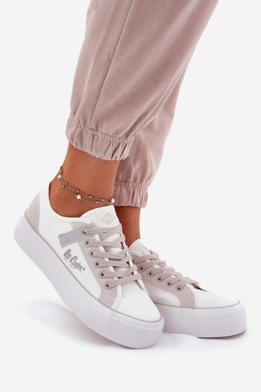 naiste saapad platvormiga Lee Cooper LCIN-25-31-3479L Valget-Halli värvi naiste saapad platvormiga Lee Cooper LCIN-25-31-3479L Valget-Halli värvi