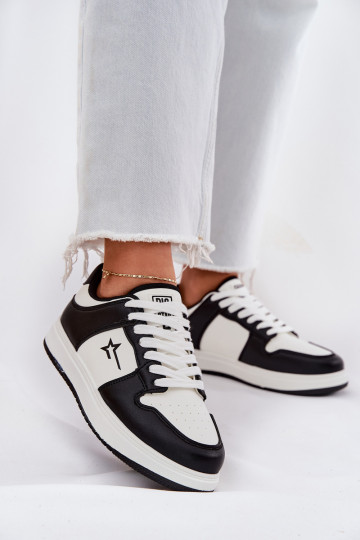 Naiste sneakers tüüpi kingad Big Star RR274A240 HI-POLY SYSTEM valge-must