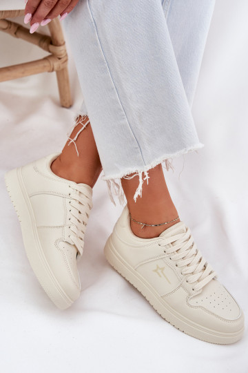 Sneakers tüüpi jalanõud Pealiste omad Big Star RR274A243 HI-POLY SYSTEM beeži värvi