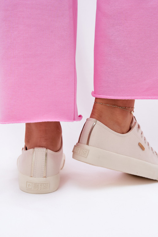 Naistele beežid vabaaja kingad Big Star RR274768 Naistele beežid vabaaja kingad Big Star RR274768