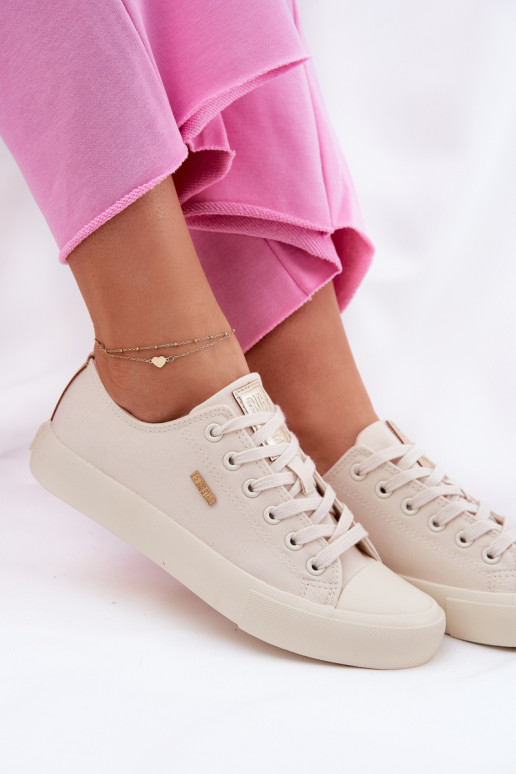 Naistele beežid vabaaja kingad Big Star RR274768 Naistele beežid vabaaja kingad Big Star RR274768