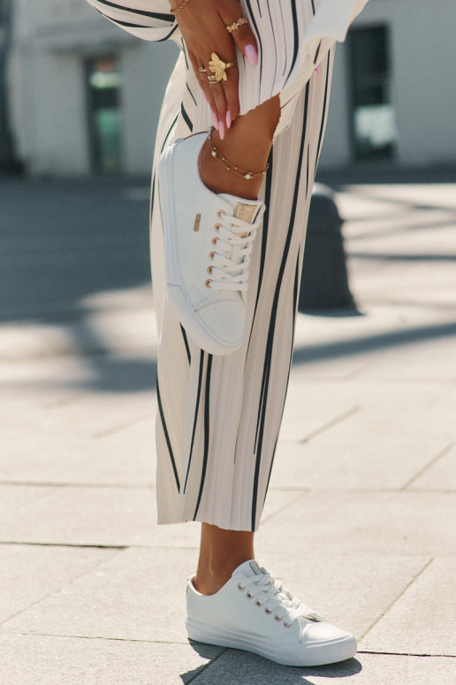 Naistele valged vabaaja kingad kunstnahast Big Star RR274748