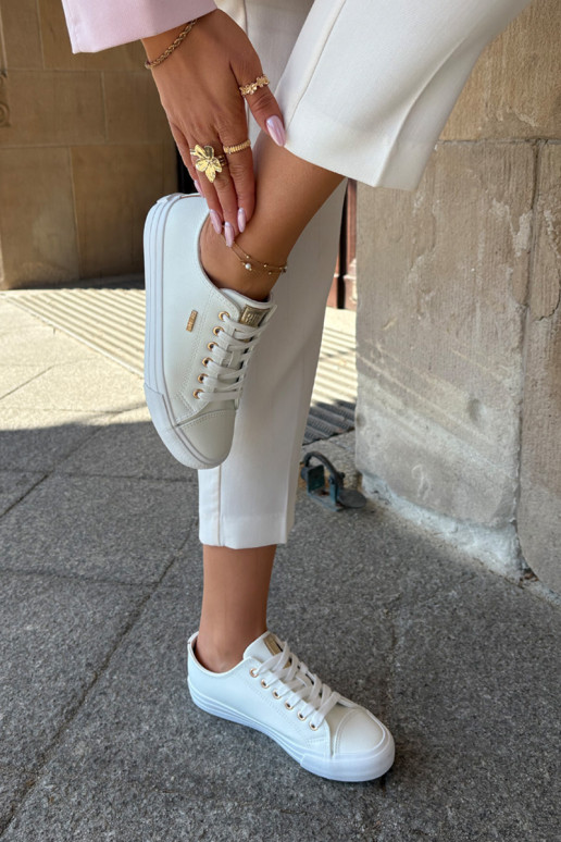 Naistele valged vabaaja kingad kunstnahast Big Star RR274748