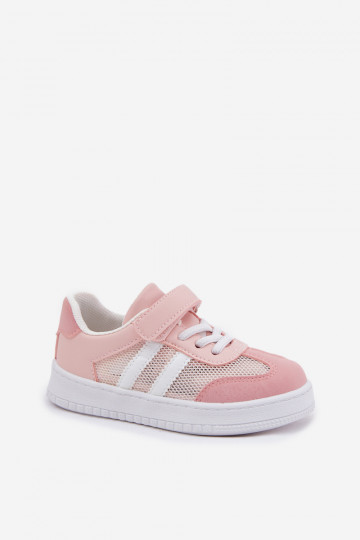Sneakers tüüpi jalanõud Laste jalanõud krõpsudega kinnitatav Tumeroosad värvi Sepovia