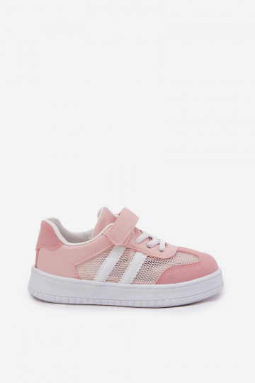 Sneakers tüüpi jalanõud Laste jalanõud krõpsudega kinnitatav Tumeroosad värvi Sepovia 2