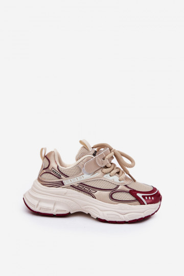 Sneakers tüüpi jalanõud Laste jalanõud Paksu talla peal Kuldset värvi Xairana 2