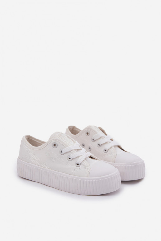 vabaaja jalanõud Laste jalanõud nööritavad Big Star RR374009 valget värvi