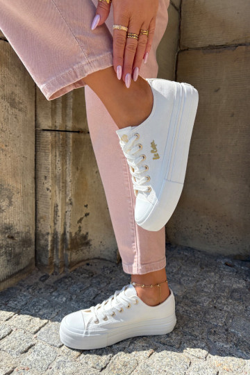 naiste saapad platvormiga Lee Cooper LCIN-25-02-3289 valget värvi