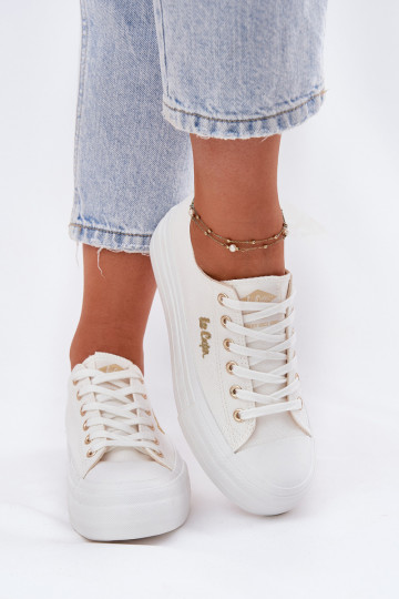 naiste saapad platvormiga Lee Cooper LCIN-25-02-3289 valget värvi 2