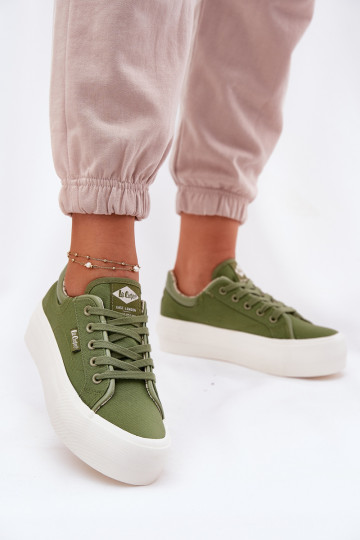 naiste saapad platvormiga Lee Cooper LCIN-25-31-3449L Rohelist värvi 2