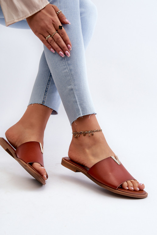 naiste plätud Eko Pealhk laiade nööridega pruunid värvi Sellel onliha