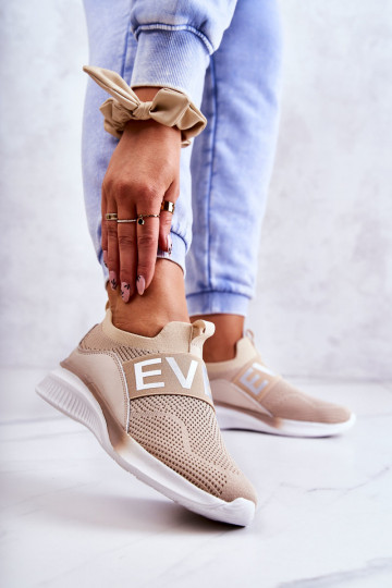 Pealiste omad spordijalatsid Slip-on beeži värvi Lorane
