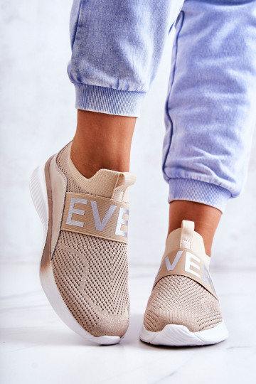 Pealiste omad spordijalatsid Slip-on beeži värvi Lorane 2