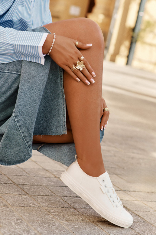 Vabaaja kingad Big Star RR274730 valge värv Vabaaja kingad Big Star RR274730 valge värv