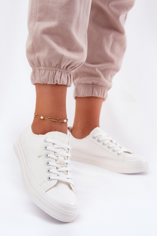 Vabaaja kingad Big Star RR274730 valge värv Vabaaja kingad Big Star RR274730 valge värv