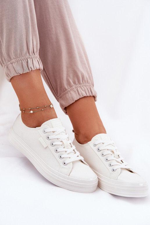 Vabaaja kingad Big Star RR274730 valge värv Vabaaja kingad Big Star RR274730 valge värv