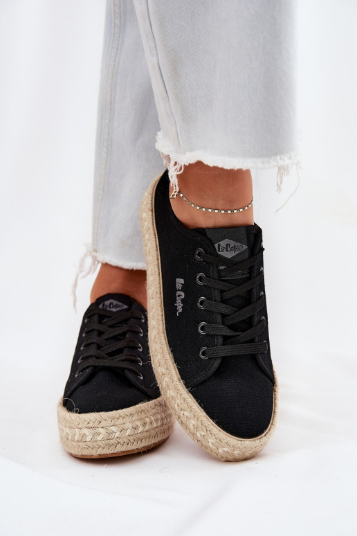 Vabaaja jalanõud nööridega Lee Cooper LCIN-25-44-3216 must Vabaaja jalanõud nööridega Lee Cooper LCIN-25-44-3216 must