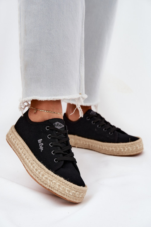 Vabaaja jalanõud nööridega Lee Cooper LCIN-25-44-3216 must Vabaaja jalanõud nööridega Lee Cooper LCIN-25-44-3216 must