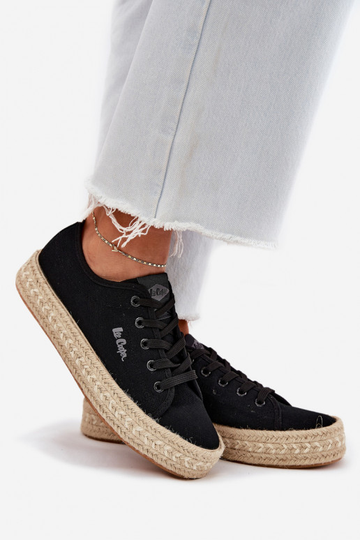 Vabaaja jalanõud nööridega Lee Cooper LCIN-25-44-3216 must Vabaaja jalanõud nööridega Lee Cooper LCIN-25-44-3216 must