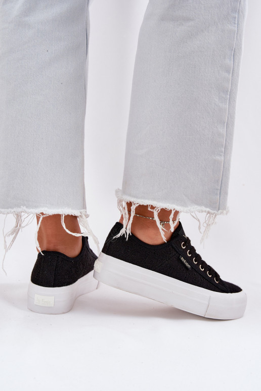 Vabaaja jalanõud nööridega Lee Cooper LCIN-25-31-3439L must