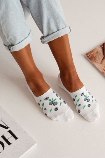 Sokid Microjalused Pealiste omad Basisseełniane Jagody valget värvi