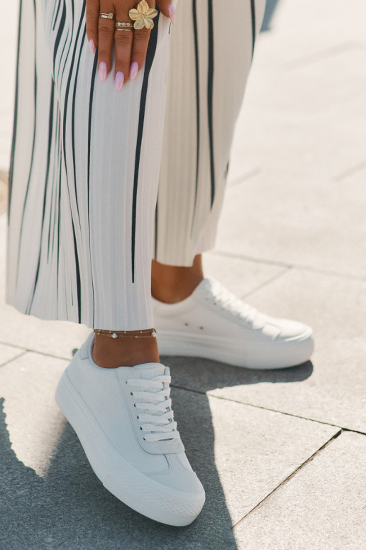 naiste saapad platvormiga Big Star RR274337 valget värvi