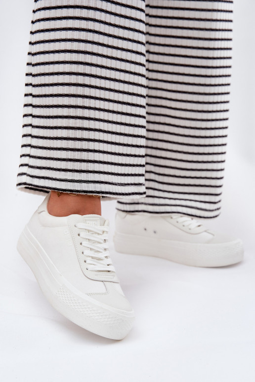 naiste saapad platvormiga Big Star RR274337 valget värvi