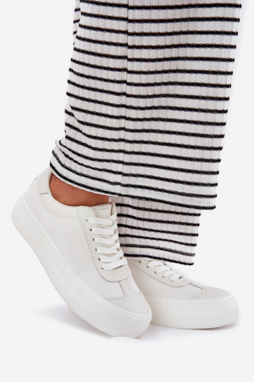 naiste saapad platvormiga Big Star RR274337 valget värvi