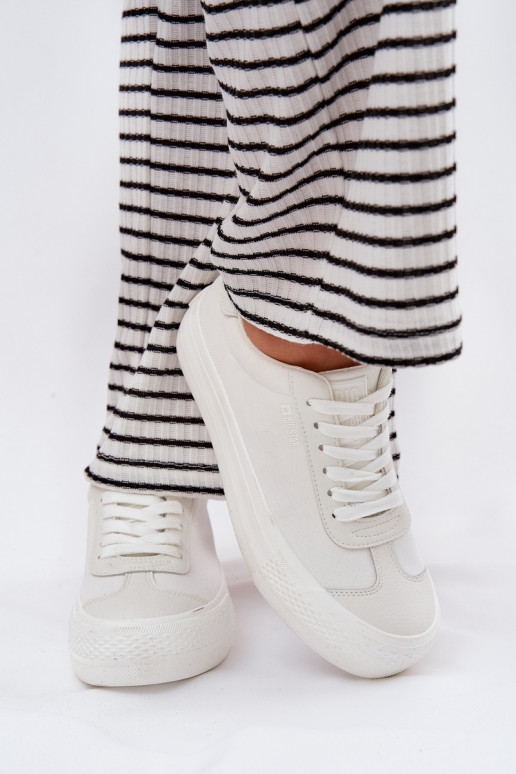 naiste saapad platvormiga Big Star RR274337 valget värvi