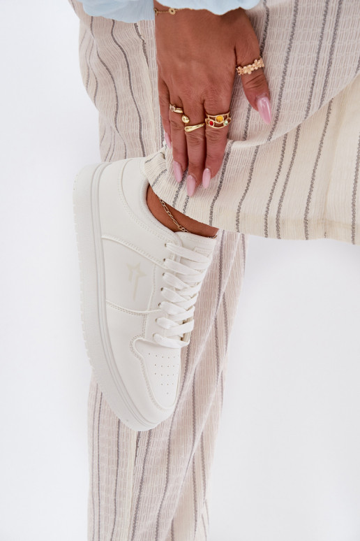 Sneakers tüüpi jalanõud Pealiste omad Big Star RR274A241 HI-POLY SYSTEM valget värvi