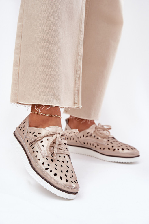 jalatsid Pealhk Pealiste omad S.Barski LR51-611 Kuldset värvi jalatsid Pealhk Pealiste omad S.Barski LR51-611 Kuldset värvi