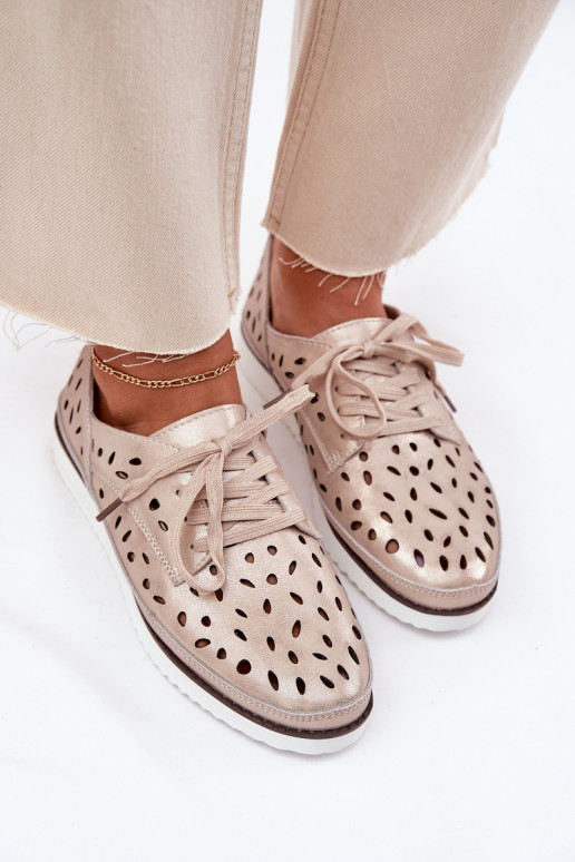 jalatsid Pealhk Pealiste omad S.Barski LR51-611 Kuldset värvi jalatsid Pealhk Pealiste omad S.Barski LR51-611 Kuldset värvi