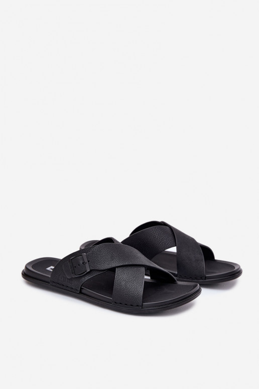 Plätud naturaalsest nahast meeste omad neetide ja pandlaga Big Star RR174076 msuud