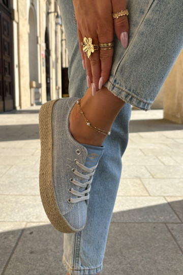 naiste saapad platvormiga Koos punutisega Lee Cooper LCIN-25-02-3283 Sinist värvi 2