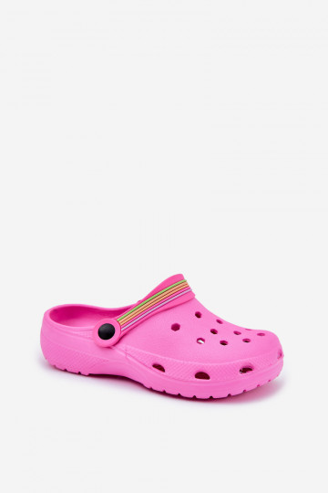 Kerged rannaplätud Kerged lehvidega Laste jalanõud Tumeroosad värvi Sellel onranelia