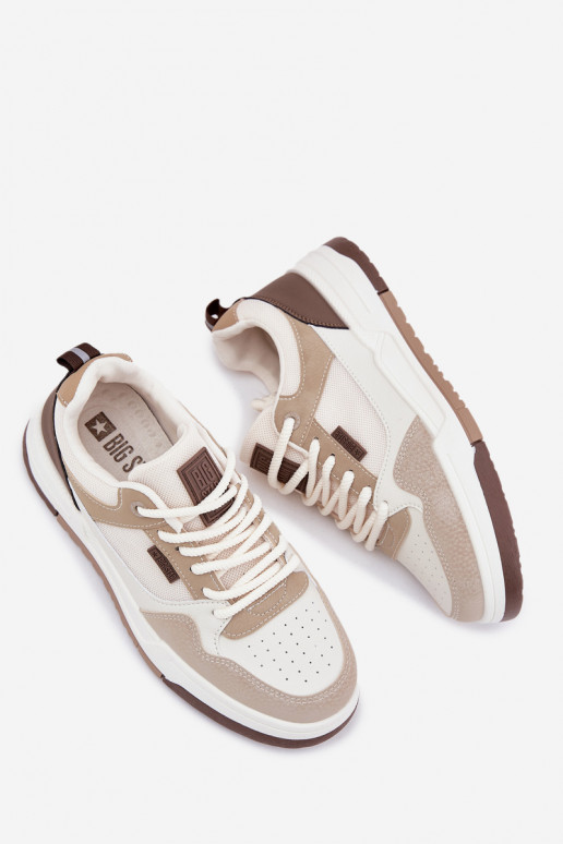 Sneakers tüüpi jalanõud meeste omad Big Star RR174604 beeži värvi Sneakers tüüpi jalanõud meeste omad Big Star RR174604 beeži värvi