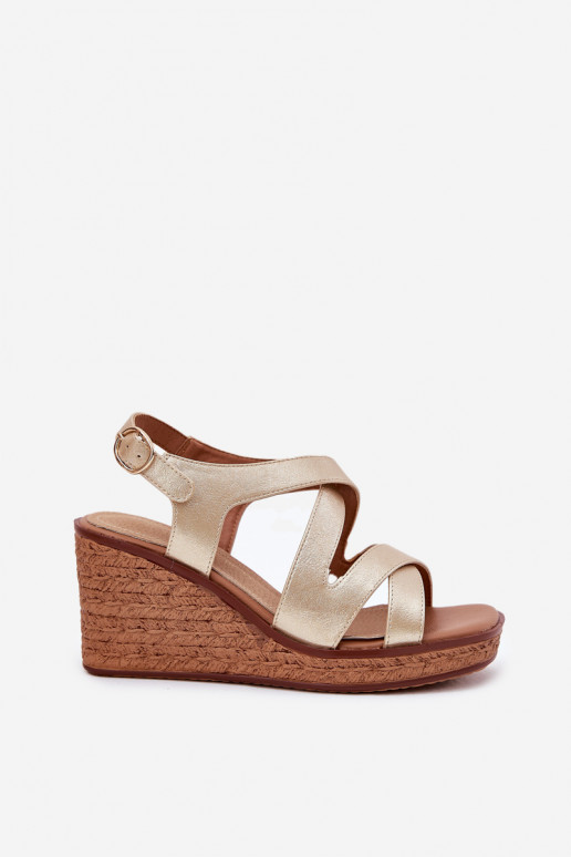 Pealistesandaalid Kiilu peal Sergio Leone SK223 Kuldset värvi