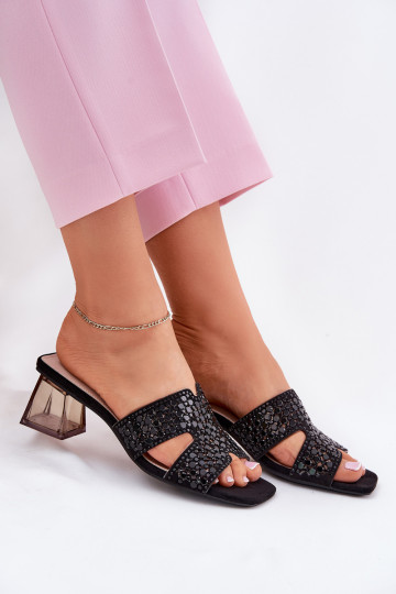 naiste plätud kõrge jämeda kontsaga Vinceza 62230 msuud