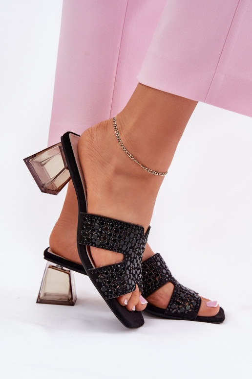 naiste plätud kõrge jämeda kontsaga Vinceza 62230 msuud