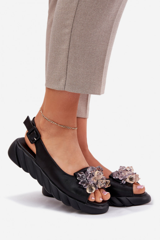 Pealistesandaalid Pealiste omad kristallidega Artiker 54C1628 msuud