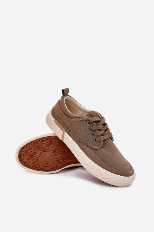 Riidest Tavalised meeste jalanõud Big Star RR174064 Khakivärvi