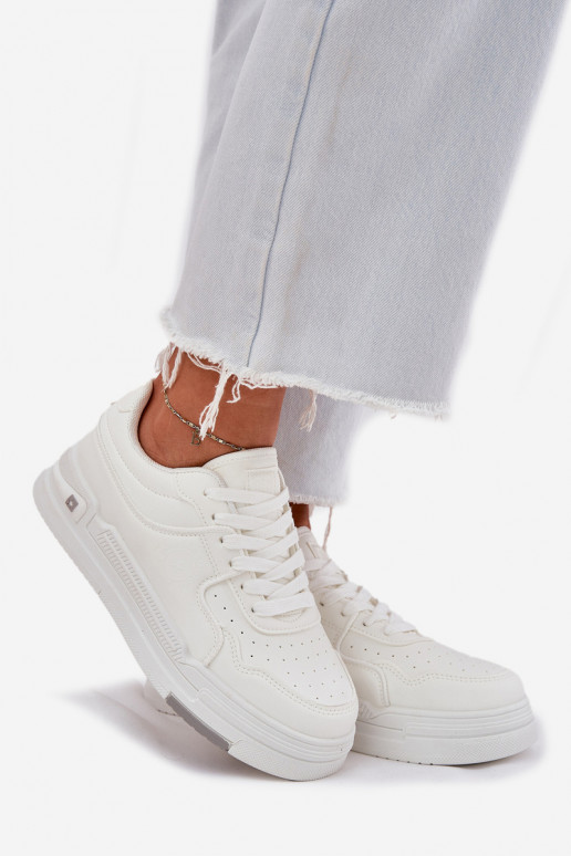 Sellel ondal Sneakers tüüpi jalanõud Pealiste omad Big Star RR274A310 HI-POLY SYSTEM valget värvi